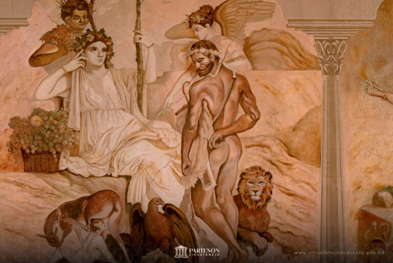 Hércules y Télefo en Arcadia